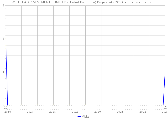 WELLHEAD INVESTMENTS LIMITED (United Kingdom) Page visits 2024 