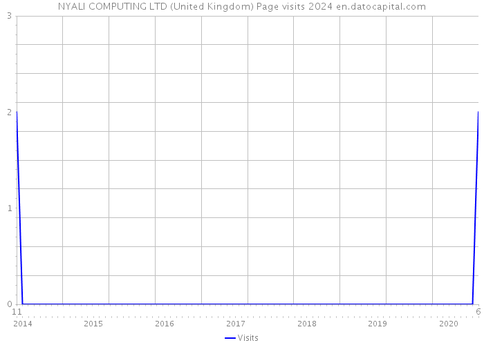 NYALI COMPUTING LTD (United Kingdom) Page visits 2024 