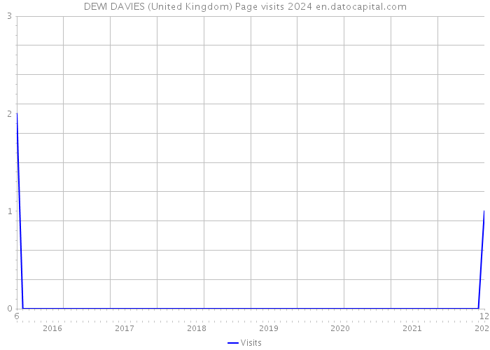 DEWI DAVIES (United Kingdom) Page visits 2024 
