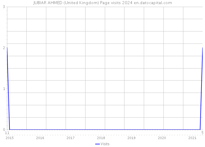 JUBIAR AHMED (United Kingdom) Page visits 2024 