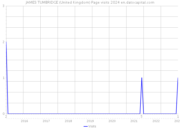 JAMES TUMBRIDGE (United Kingdom) Page visits 2024 