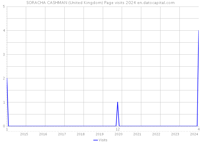 SORACHA CASHMAN (United Kingdom) Page visits 2024 