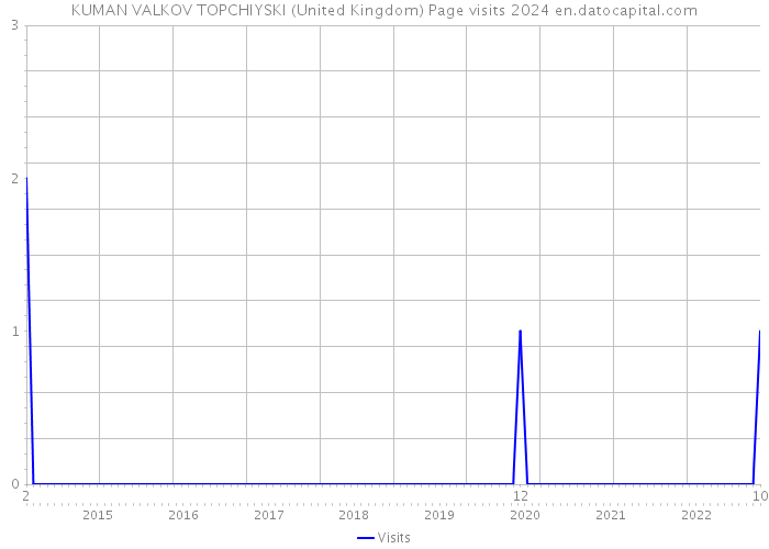 KUMAN VALKOV TOPCHIYSKI (United Kingdom) Page visits 2024 