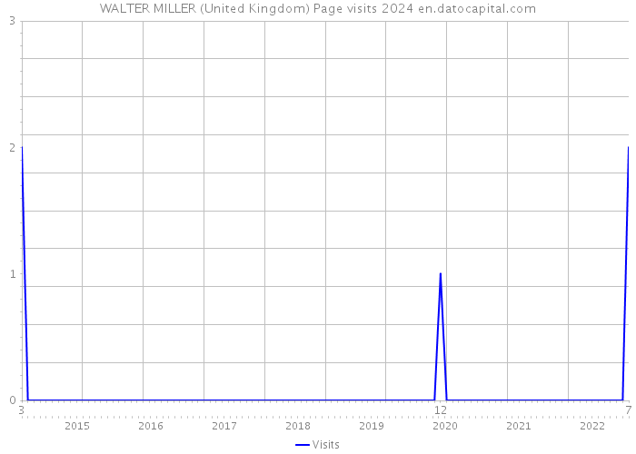 WALTER MILLER (United Kingdom) Page visits 2024 