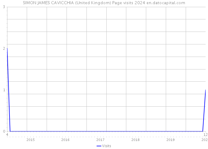SIMON JAMES CAVICCHIA (United Kingdom) Page visits 2024 