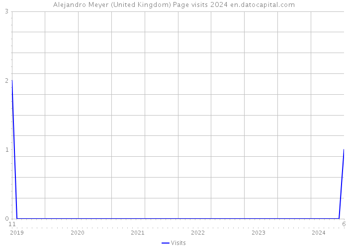 Alejandro Meyer (United Kingdom) Page visits 2024 