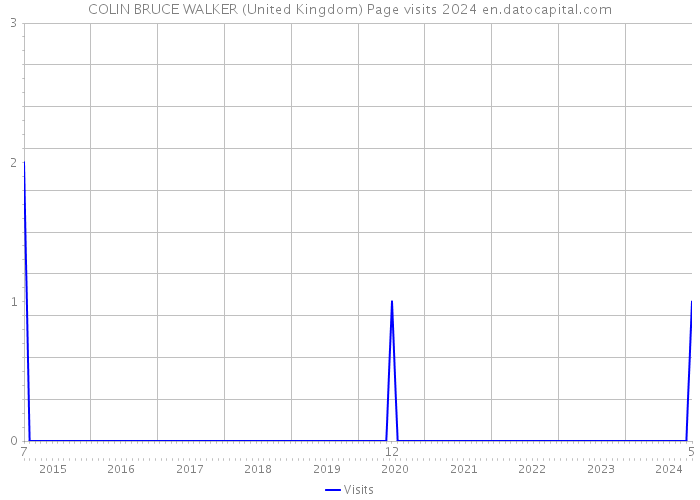 COLIN BRUCE WALKER (United Kingdom) Page visits 2024 