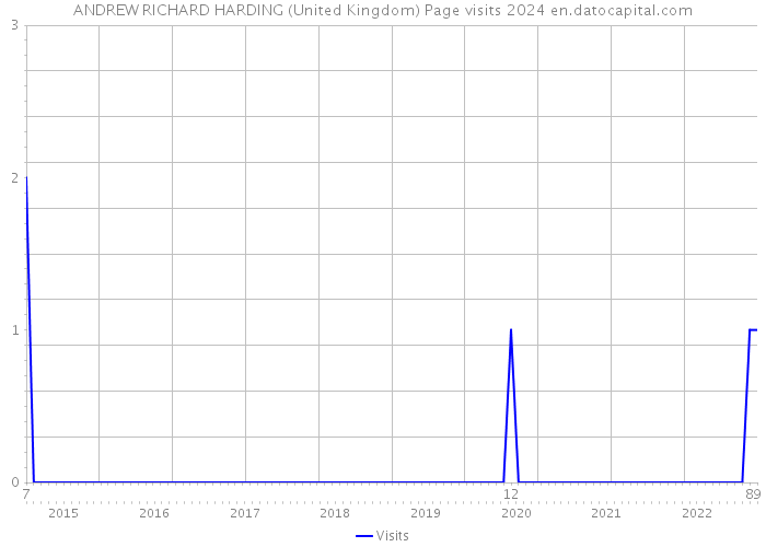 ANDREW RICHARD HARDING (United Kingdom) Page visits 2024 