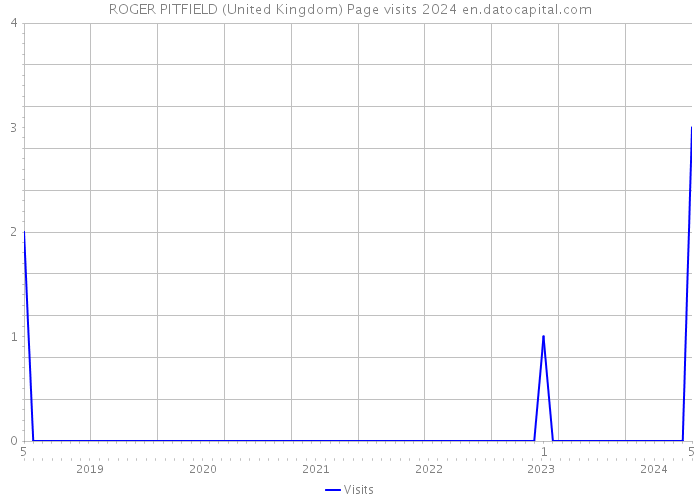 ROGER PITFIELD (United Kingdom) Page visits 2024 
