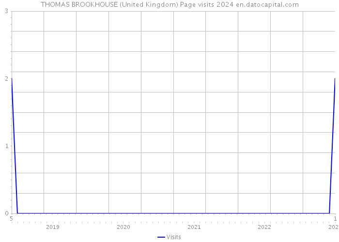 THOMAS BROOKHOUSE (United Kingdom) Page visits 2024 