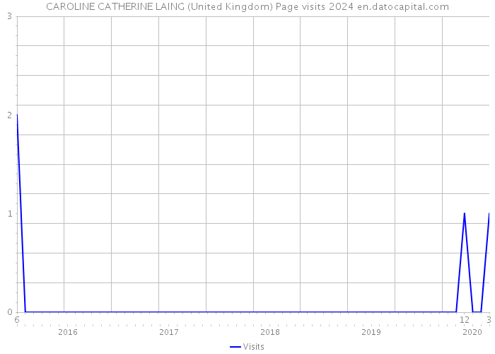 CAROLINE CATHERINE LAING (United Kingdom) Page visits 2024 