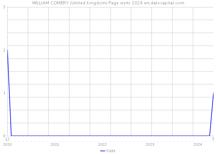 WILLIAM COMERY (United Kingdom) Page visits 2024 