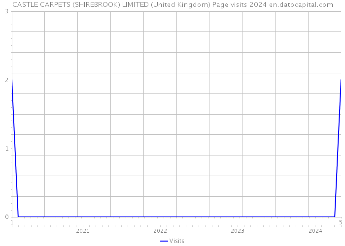CASTLE CARPETS (SHIREBROOK) LIMITED (United Kingdom) Page visits 2024 
