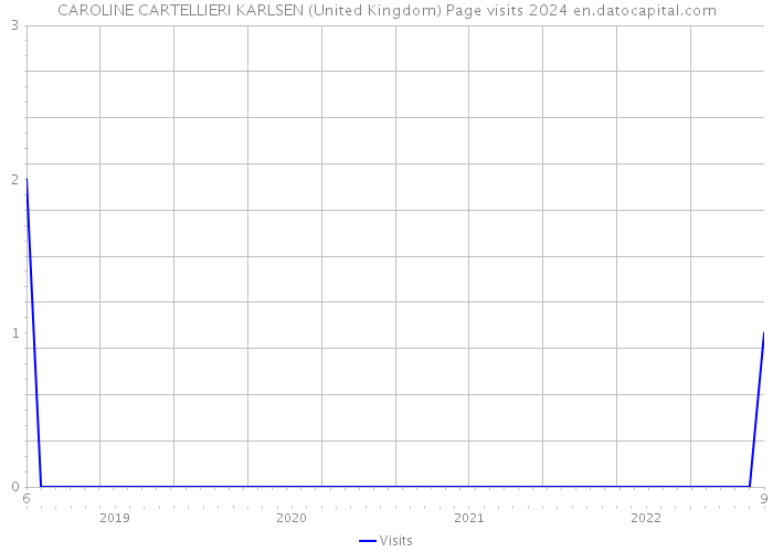 CAROLINE CARTELLIERI KARLSEN (United Kingdom) Page visits 2024 