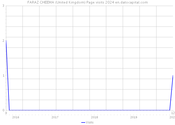 FARAZ CHEEMA (United Kingdom) Page visits 2024 