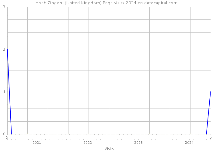 Apah Zingoni (United Kingdom) Page visits 2024 