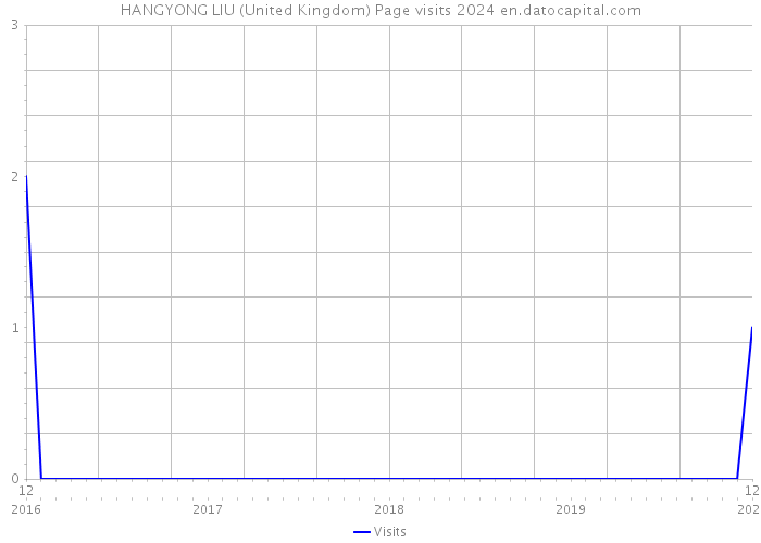 HANGYONG LIU (United Kingdom) Page visits 2024 