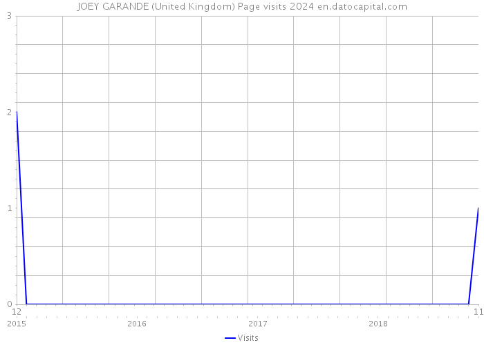JOEY GARANDE (United Kingdom) Page visits 2024 