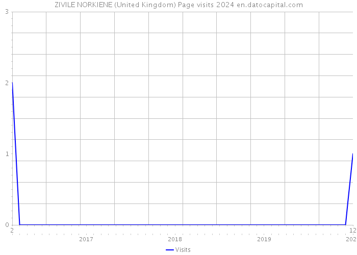 ZIVILE NORKIENE (United Kingdom) Page visits 2024 