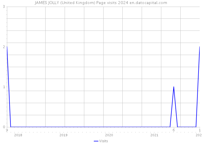JAMES JOLLY (United Kingdom) Page visits 2024 