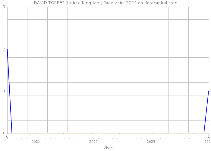 DAVID TORRES (United Kingdom) Page visits 2024 