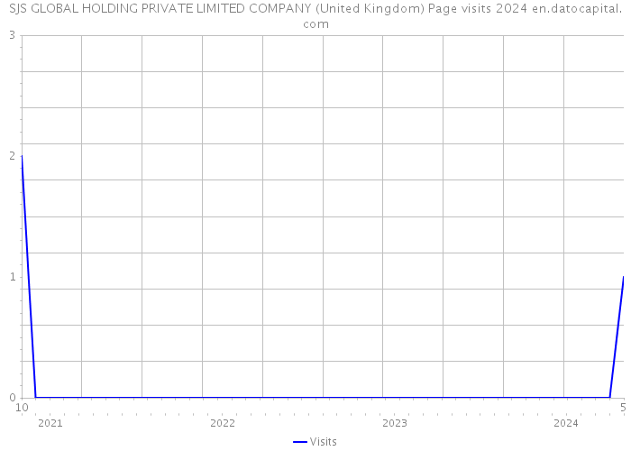 SJS GLOBAL HOLDING PRIVATE LIMITED COMPANY (United Kingdom) Page visits 2024 