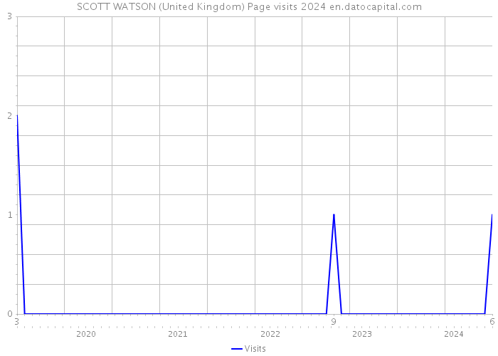SCOTT WATSON (United Kingdom) Page visits 2024 