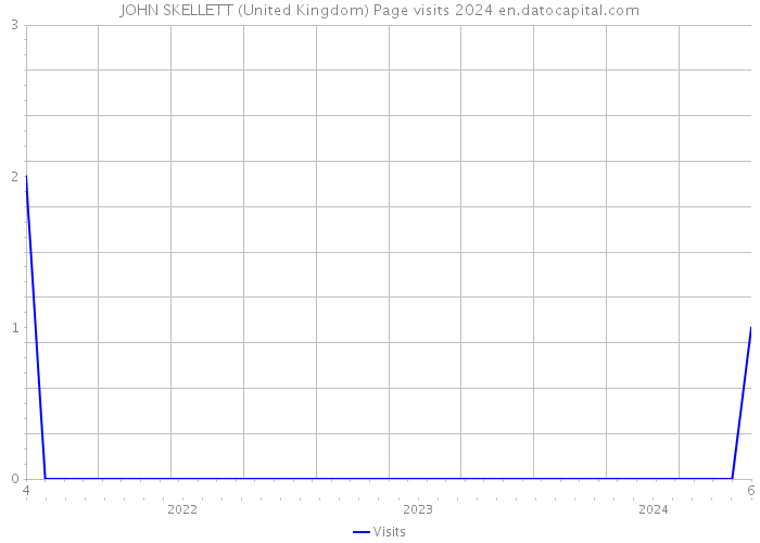 JOHN SKELLETT (United Kingdom) Page visits 2024 