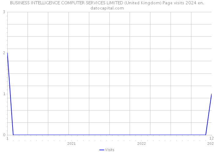 BUSINESS INTELLIGENCE COMPUTER SERVICES LIMITED (United Kingdom) Page visits 2024 