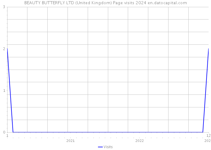 BEAUTY BUTTERFLY LTD (United Kingdom) Page visits 2024 
