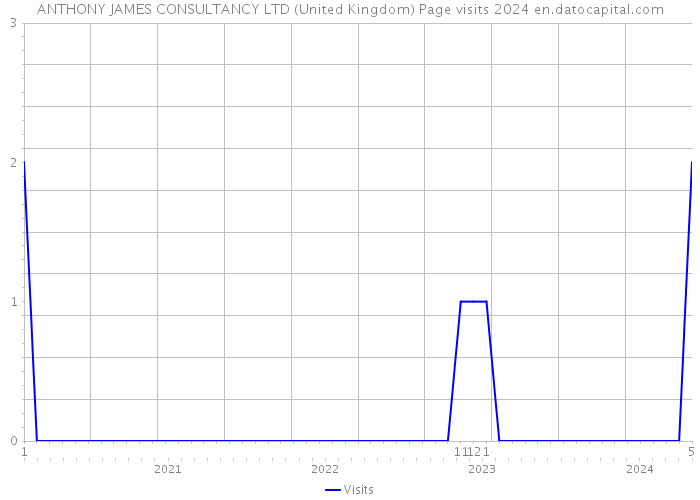 ANTHONY JAMES CONSULTANCY LTD (United Kingdom) Page visits 2024 