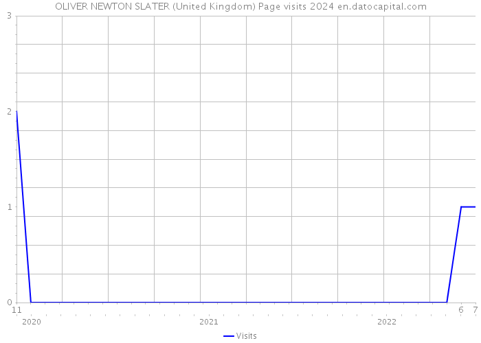 OLIVER NEWTON SLATER (United Kingdom) Page visits 2024 