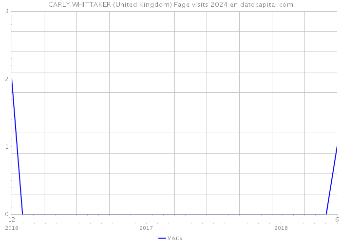 CARLY WHITTAKER (United Kingdom) Page visits 2024 