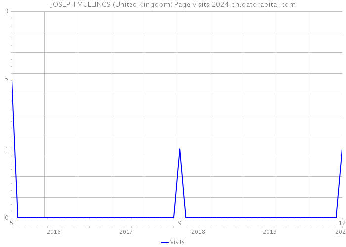 JOSEPH MULLINGS (United Kingdom) Page visits 2024 