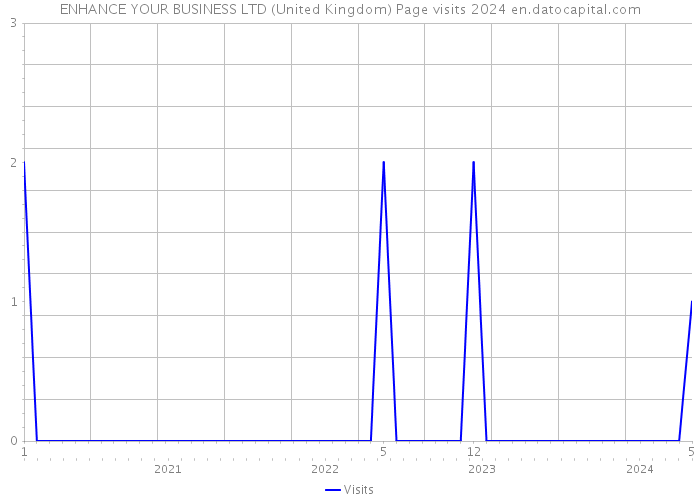 ENHANCE YOUR BUSINESS LTD (United Kingdom) Page visits 2024 