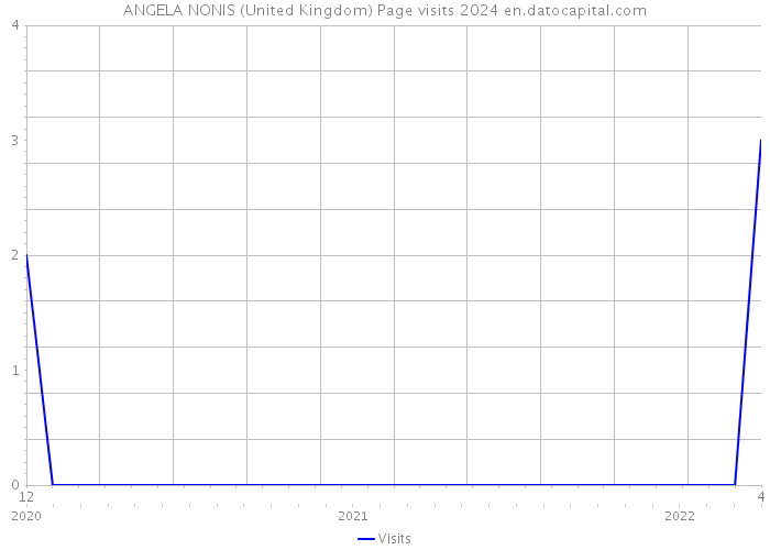 ANGELA NONIS (United Kingdom) Page visits 2024 