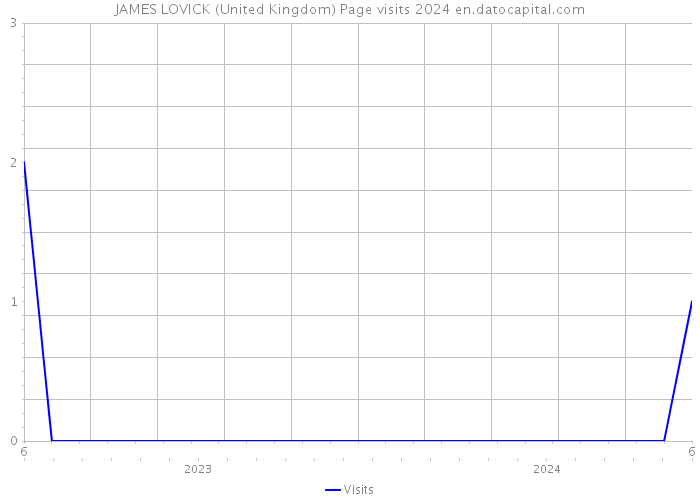 JAMES LOVICK (United Kingdom) Page visits 2024 
