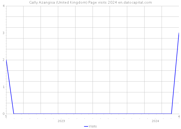 Gally Azangisa (United Kingdom) Page visits 2024 