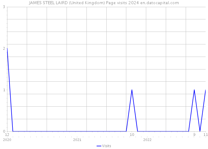 JAMES STEEL LAIRD (United Kingdom) Page visits 2024 