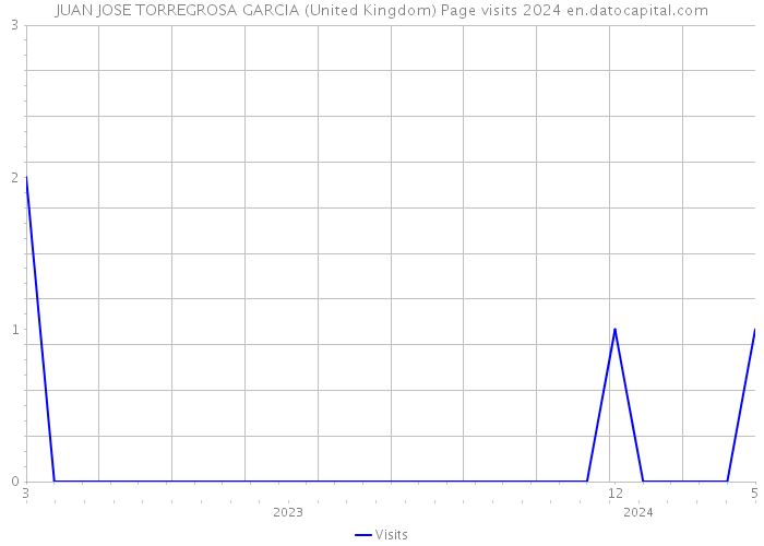 JUAN JOSE TORREGROSA GARCIA (United Kingdom) Page visits 2024 