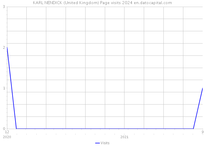 KARL NENDICK (United Kingdom) Page visits 2024 