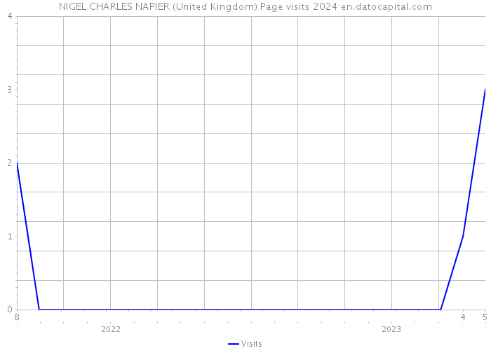 NIGEL CHARLES NAPIER (United Kingdom) Page visits 2024 