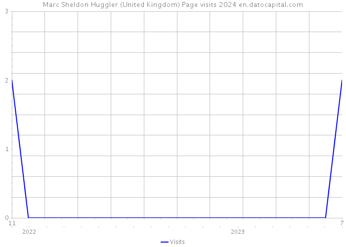 Marc Sheldon Huggler (United Kingdom) Page visits 2024 
