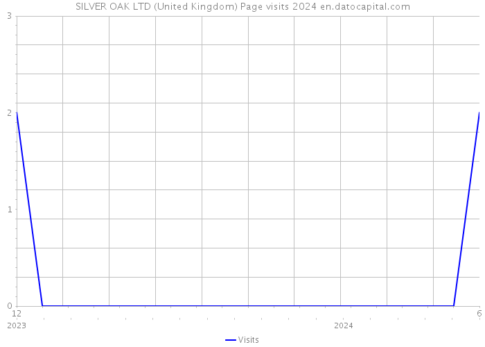 SILVER OAK LTD (United Kingdom) Page visits 2024 
