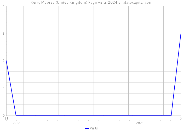 Kerry Moorse (United Kingdom) Page visits 2024 