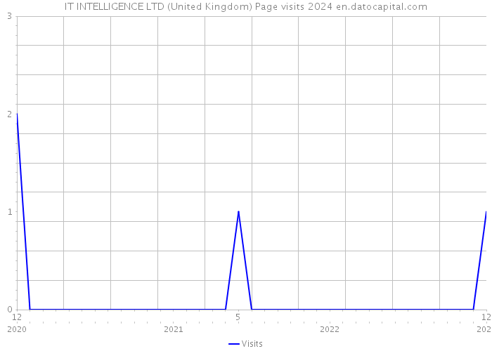 IT INTELLIGENCE LTD (United Kingdom) Page visits 2024 