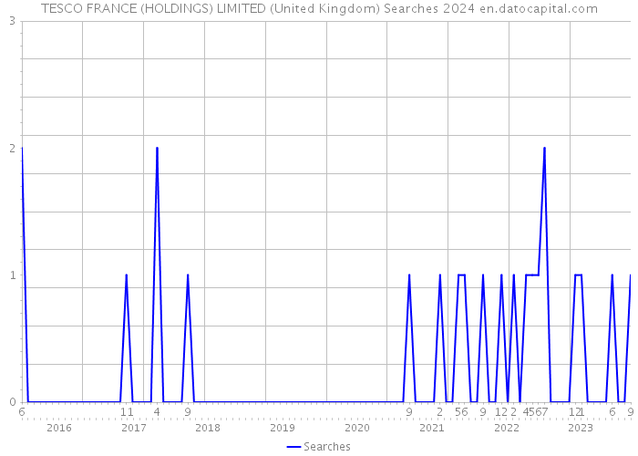 TESCO FRANCE (HOLDINGS) LIMITED (United Kingdom) Searches 2024 