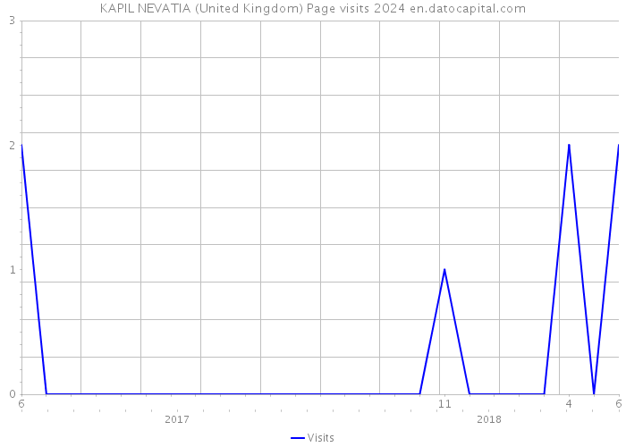 KAPIL NEVATIA (United Kingdom) Page visits 2024 
