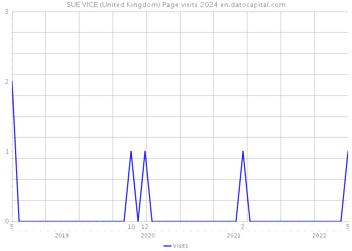 SUE VICE (United Kingdom) Page visits 2024 