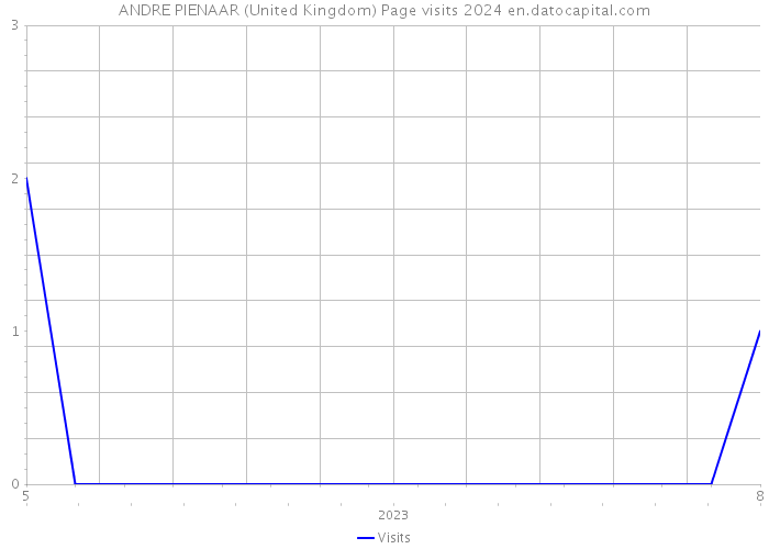 ANDRE PIENAAR (United Kingdom) Page visits 2024 